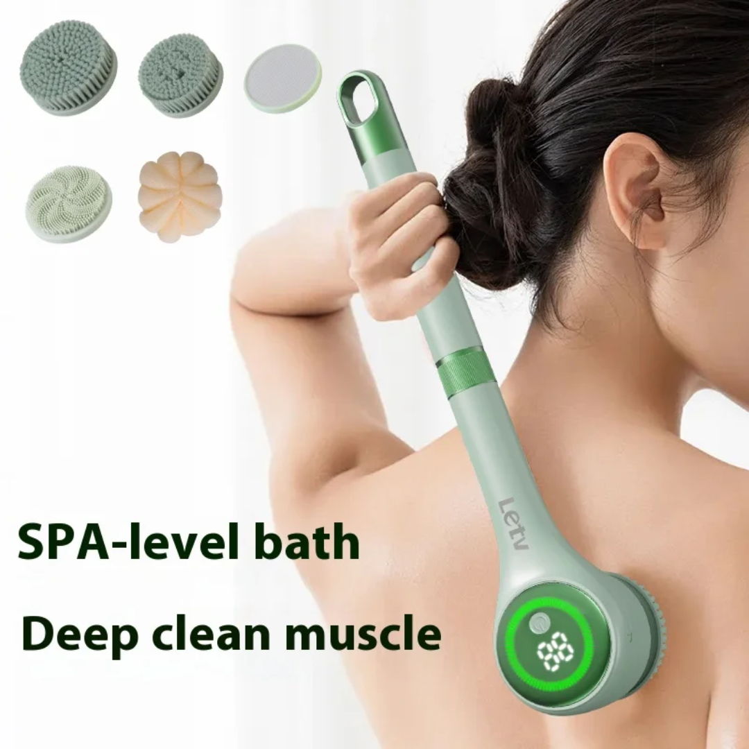 New Long-handled Electric Scrub Brush For Bathing
