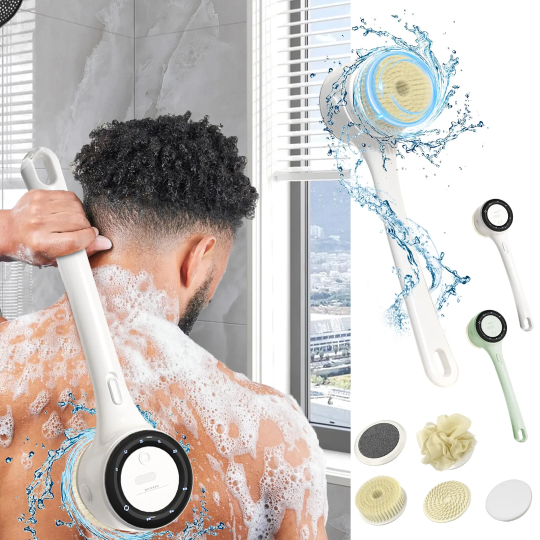 New Long-handled Electric Scrub Brush For Bathing
