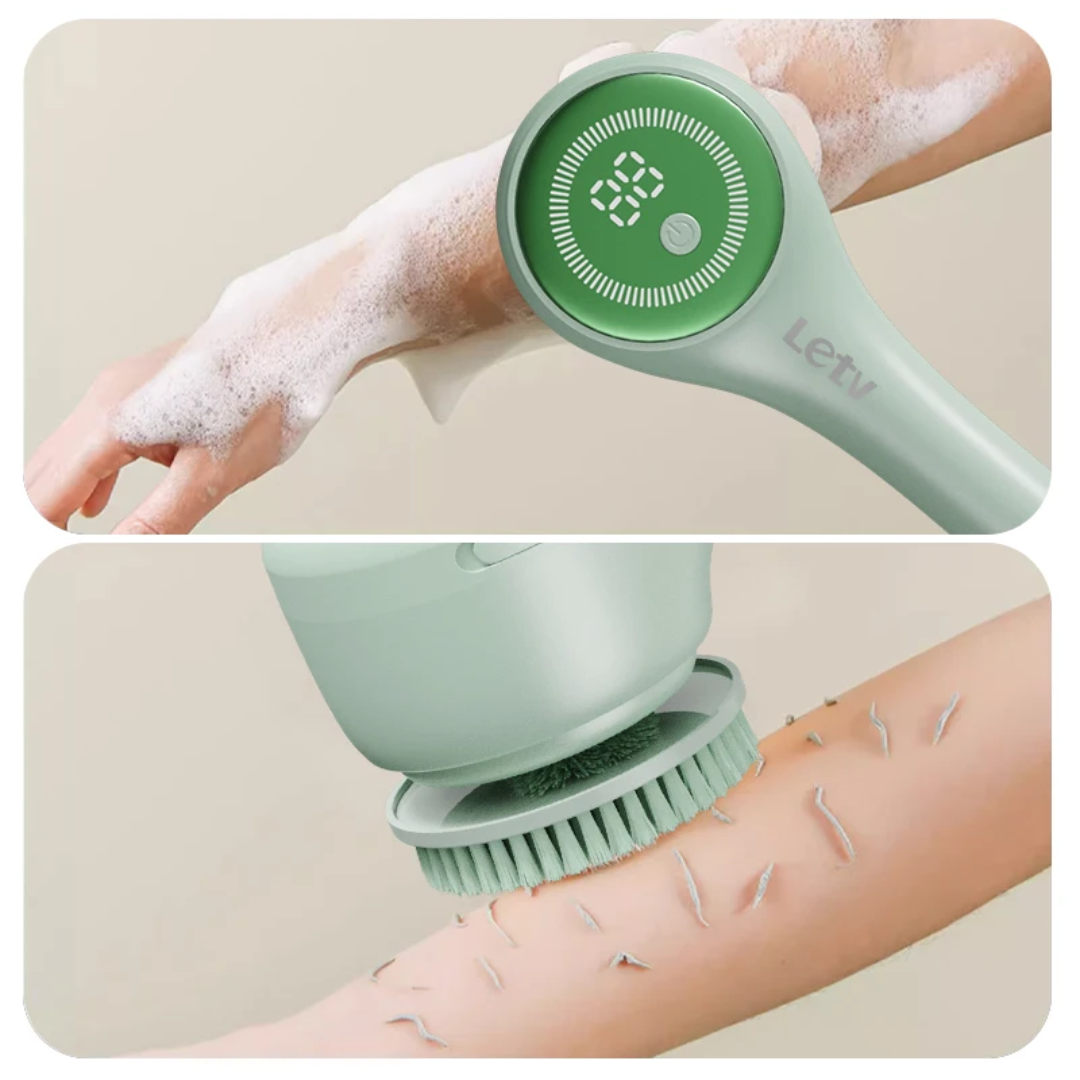 New Long-handled Electric Scrub Brush For Bathing