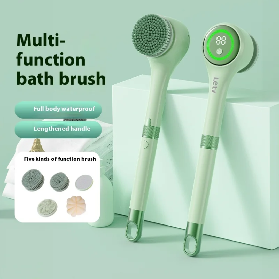 New Long-handled Electric Scrub Brush For Bathing