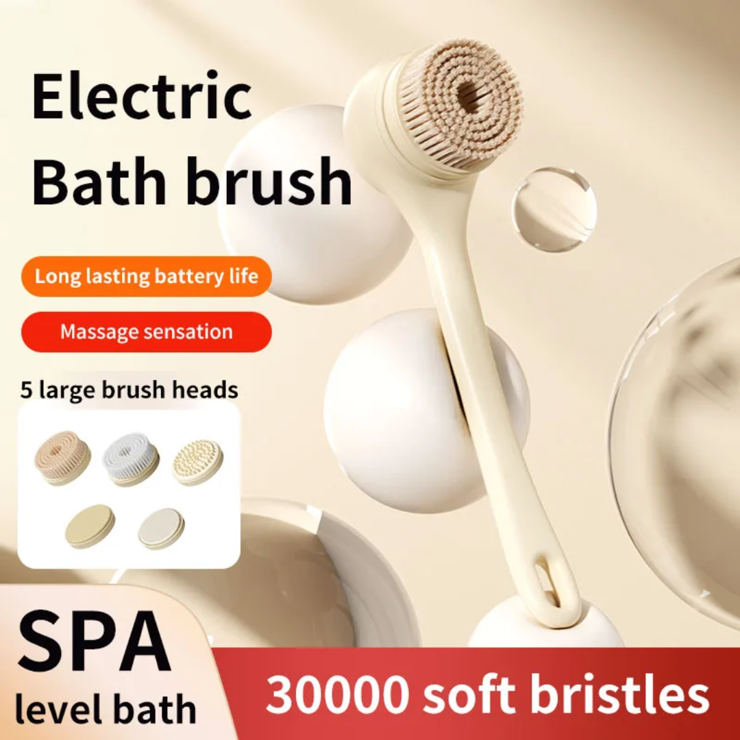 New Long-handled Electric Scrub Brush For Bathing